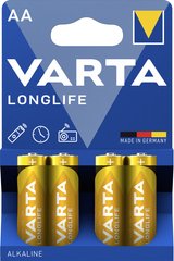Батарейка VARTA Longlife AA 4 шт.
