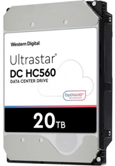 Внутрішній жорсткий диск WD Ultrastar DC HC560 20 TB (0F38755, WUH722020ALE6L4)