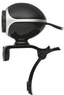 Веб-камера Trust Exis webcam Black-Silver (17003)