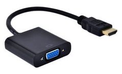 Адаптер STLab HDMI male (PC/laptop) - VGA F(Monitor) (U-990 black) (44449)