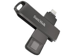 Флешка SanDisk USB 3.1 iXpand Luxe 256Gb Type-C/Lightning Apple (SDIX70N-256G-GN6NE)