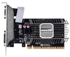 Відеокарта INNO3D PCI-Ex GeForce GT 730 LP 1024MB DDR3 (64bit) (902/1600) (DVI, VGA, HDMI) (N730-1SDV-D3BX)