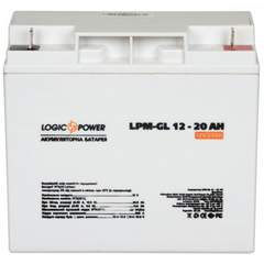 Акумулятор для ДБЖ LogicPower LPM-GL 12 - 20 AH (5214)