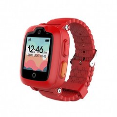 Детские смарт-часы Elari KidPhone 3G Red с GPS-трекером и видеозвонки (KP-3GR)