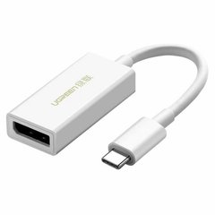 Перехідник UGREEN USB-C to DisplayPort Adapter MM130 Білий