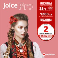 Стартовий пакет Vodafone "Joice Pro"