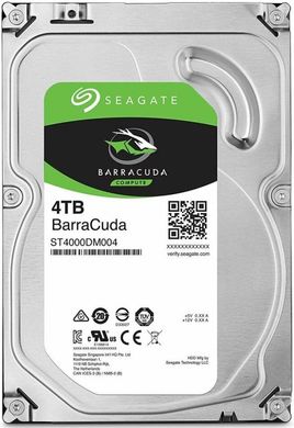Внутрішній жорсткий диск Seagate BarraCuda 3,5" (ST4000DM004)