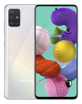 Смартфон Samsung Galaxy A51 4/64 White (SM-A515FZWUSEK)