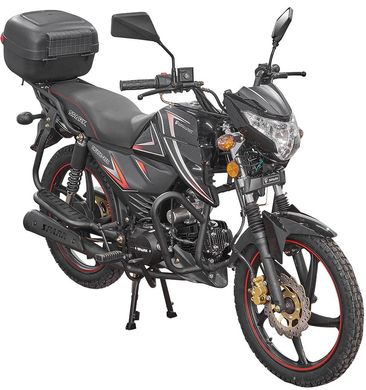 Мотоцикл Spark SP125C-2CD с кофром Черный