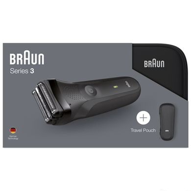 Електробритва Braun Series 3 300TS Black + Чохол