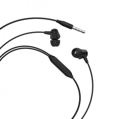 Наушники BOROFONE BM20 DasMelody earphones with mic, 3.5mm audio plug, single button control, Black
