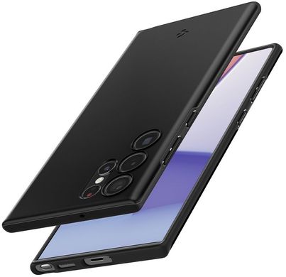 Чохол Spigen для Samsung Galaxy S22 Ultra Thin Fit Black (ACS03911)