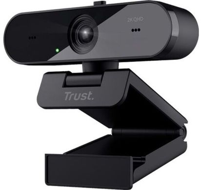 Веб-камера Trust Taxon QHD ECO Black