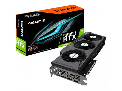 Відеокарта Gigabyte GeForce RTX 3080 EAGLE 10G rev. 2.0 (GV-N3080EAGLE-10GD rev. 2.0) 