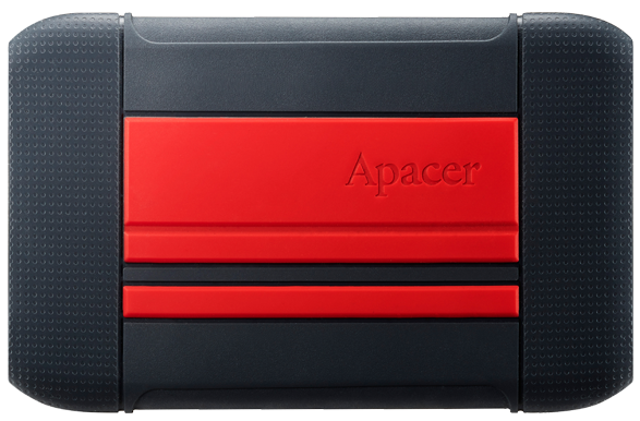 Зовнішній жорсткий диск Apacer AC633 1TB USB 3.1 Power Red (AP1TBAC633R-1)