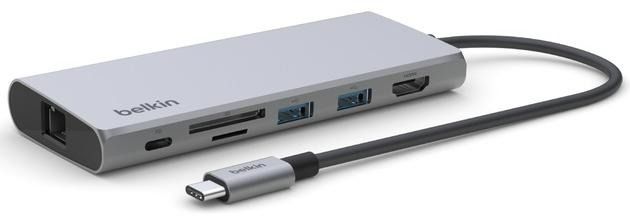 Адаптер Belkin USB-C 6in1 Multiport Dock