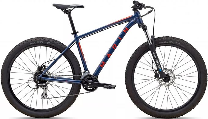 Велосипед 27,5" Marin Eldrige grade Base рама - M 2022 синій з помаранчевим (SKD-21-92)