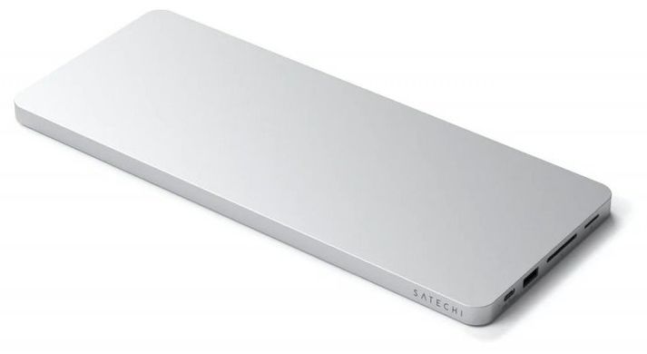 Хаб Satechi Aluminum USB-C Slim Dock Silver for iMac 24" (ST-UCISDS)
