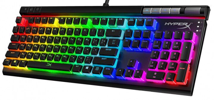 Клавіатура HyperX Alloy Elite RGB 2.0 Ru (HKBE2X-1X-RU/G)