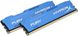 Оперативна пам'ять HyperX DDR3-1600 8192MB PC3-12800 (Kit of 2x4096) FURY Blue (HX316C10FK2/8)