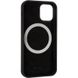 Чехол Original Full Soft Case (MagSafe) for iPhone 12 Mini Black