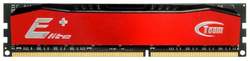 Оперативная память Team Elite Plus DDR4-2400 8192MB PC4-19200 Red (TPRD48G2400HC1601)