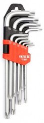 Набір шестигранних ключів Yato YT-0511