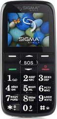 Мобільний телефон Sigma mobile Comfort 50 Slim Black-Red