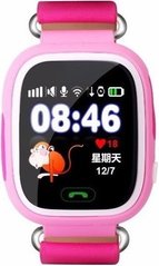 Дитячий смарт годинник Smart Watch GPS TD-02 (Q100) Pink