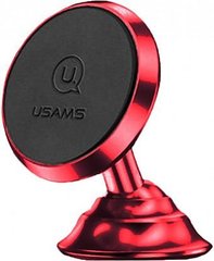 Автотримач Usams US-ZJ023 Car Dashboard Magnetic Mobile Phone Holder Red