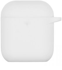 Чохол 2Е для Apple AirPods Pure Color Silicone (3.0mm) White (2E-AIR-PODS-IBPCS-3-WT)