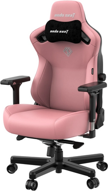 Комп'ютерне крісло для геймера Anda Seat Kaiser 3 XL Pink (AD12YDC-XL-01-P-PVC)