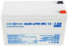 Акумулятор для ДБЖ мультигелевий LogicPower AGM LPM-MG 12 V — 7 Ah (LP6552)