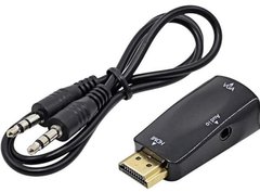 Адаптер STLab HDMI male (PC/laptop) - VGA F(Monitor) (U-991 black) (46581)