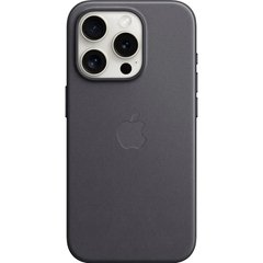 Чохол Apple FineWoven Case with MagSafe для iPhone 15 Pro Black (MT4H3)