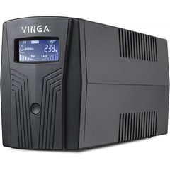 Джерело безперебійного живлення Vinga LCD 1500VA plastic case (VPC-1500P)