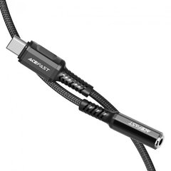 Кабель Acefast C1-07 USB-C to 3.5mm Black (AFC1-07B)