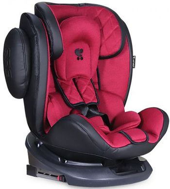 Дитяче автокрісло Lorelli (Bertoni) Aviator Isofix (0-36кг) Black/Red