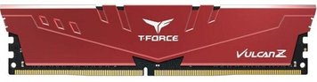 Оперативна пам'ять Team DDR4 8GB/2666 T-Force Vulcan Z Red (TLZRD48G2666HC18H01)