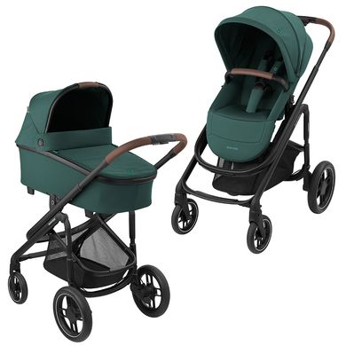 Детская коляска 2 в 1 Maxi-Cosi Plaza Plus Essential Green (1919047110)