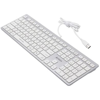 Клавіатура A4-Tech Fstyler FX50 USB White