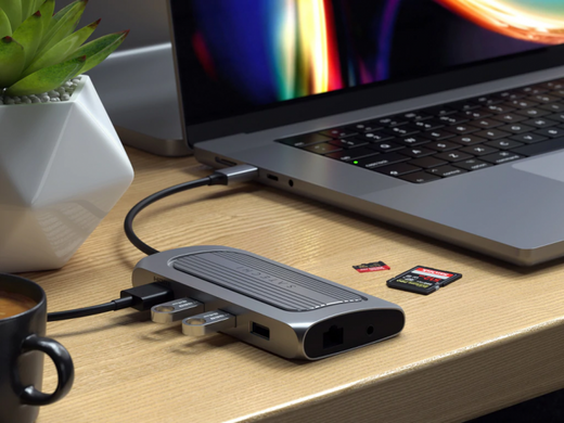 USB-хаб Satechi USB4 Multiport Adapter with 8K HDMI Space Gray (ST-U4MA3M)