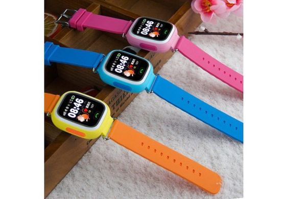 Детские смарт часы Smart Watch GPS TD-02 (Q100) Pink