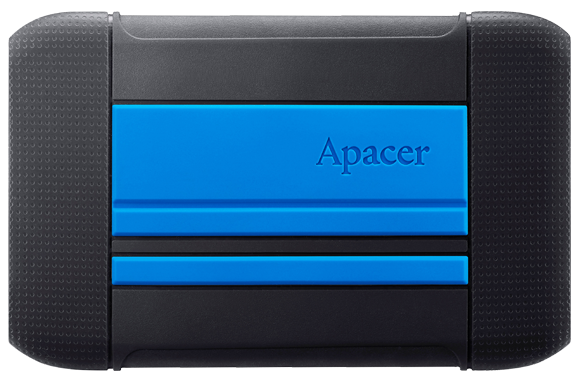 Зовнішній жорсткий диск Apacer AC633 1TB USB 3.1 Speedy Blue (AP1TBAC633U-1)