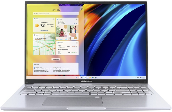 Ноутбук Asus Vivobook 16 X1605ZA-MB314 Transparent Silver (90NB0ZA2-M00H40)