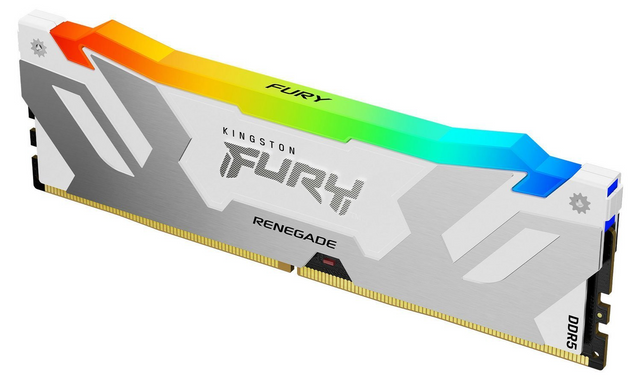 Оперативна пам'ять Kingston FURY 16 GB DDR5 6000 MHz Renegade Silver/White RGB (KF560C32RWA-16)