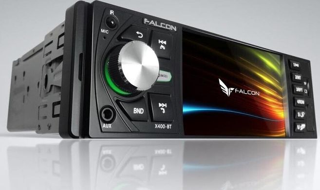 Автомагнітола Falcon X400-BT (1DIN з дисплеєм)
