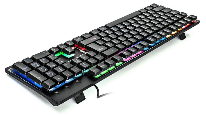 Клавіатура REAL-EL Comfort 7011 Backlit Black (EL123100043)