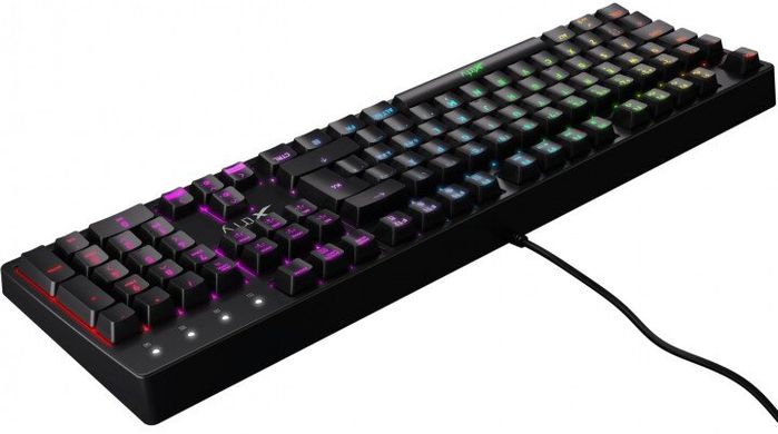 Клавіатура Xtrfy K4 RGB Kailh Red Ukr-Ru, Black (XG-K4-RGB-R-UKR)