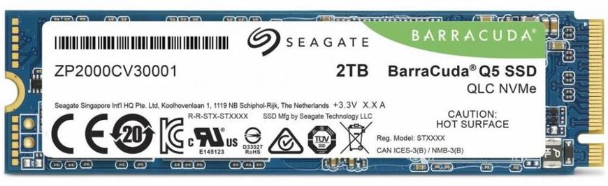 SSD накопитель Seagate Barracuda Q5 2TB (ZP2000CV3A001)